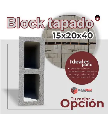 Bloque tapado 